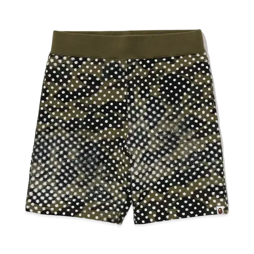 A BATHING APE x JOSHUA VIDES Sweat Shorts "Green"