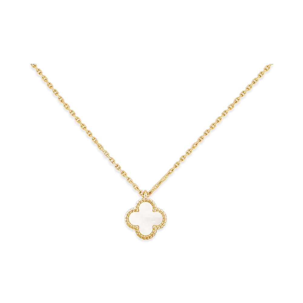 Van Cleef & Arpels Sweet Alhambra pendant "18K Yellow Gold/Mother of Pearl"