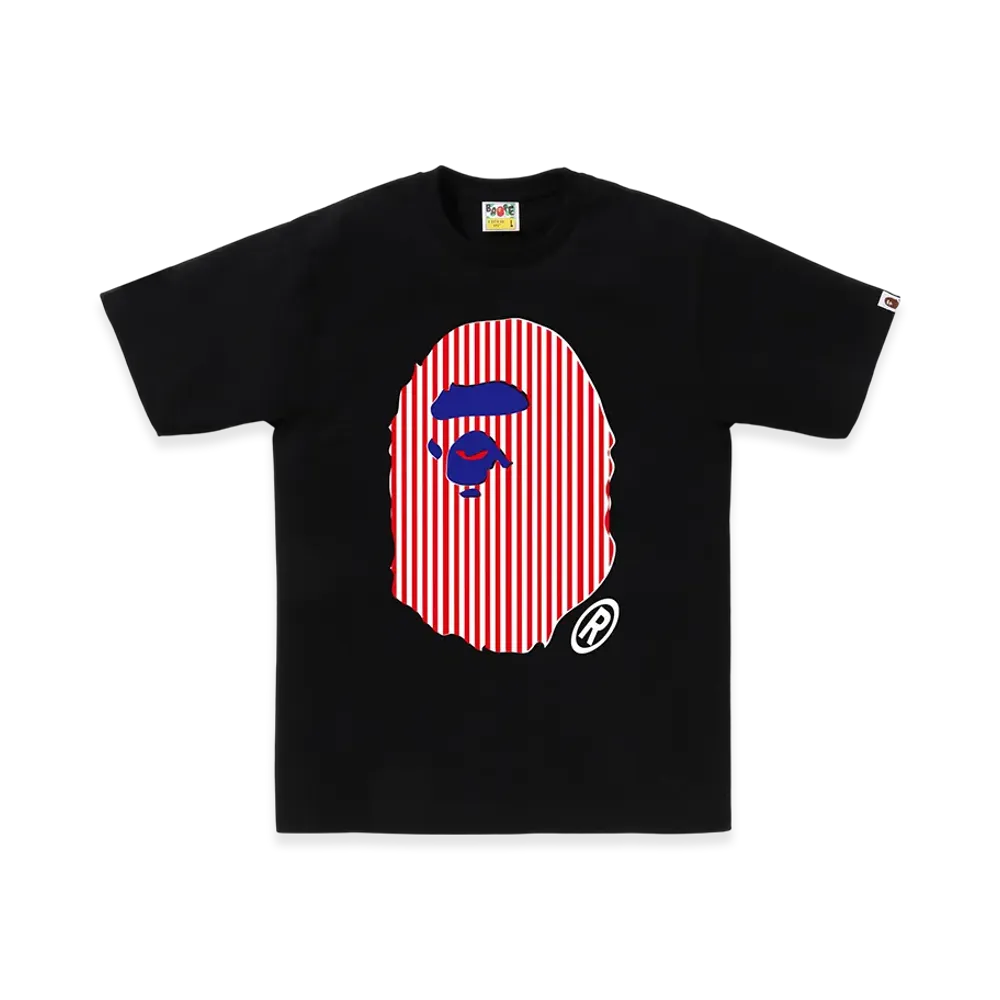 A BATHING APE Osaka Ape Head Tee "Black"