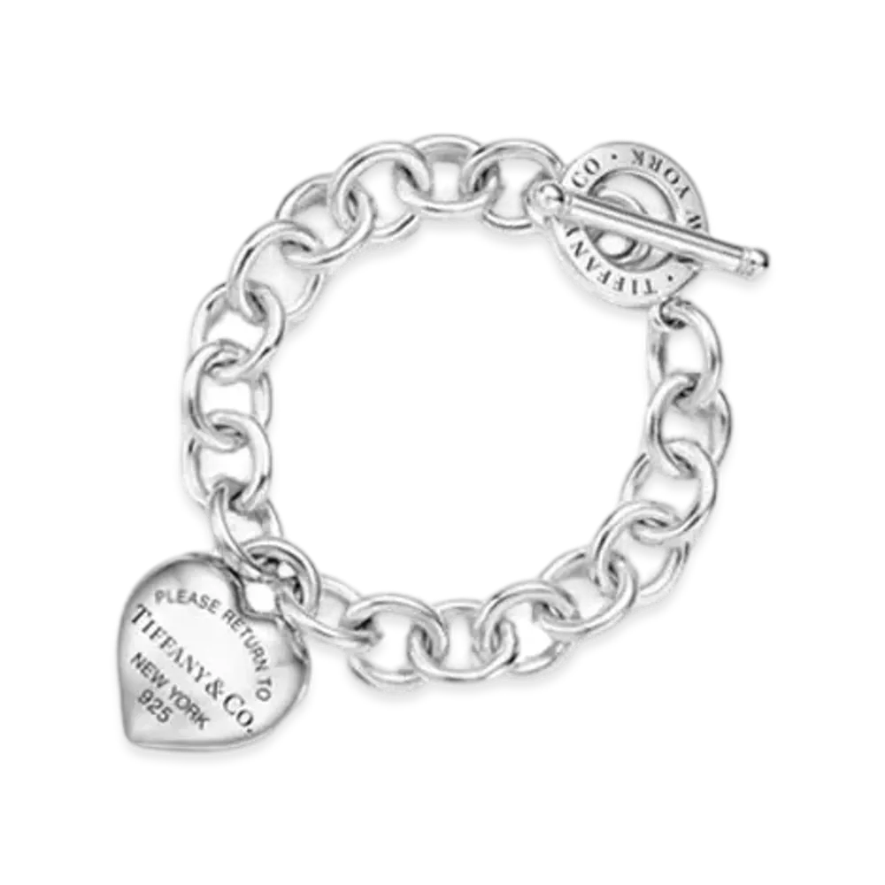 Tiffany & Co. Return to Tiffany Full Heart Toggle Bracelet "Silver"