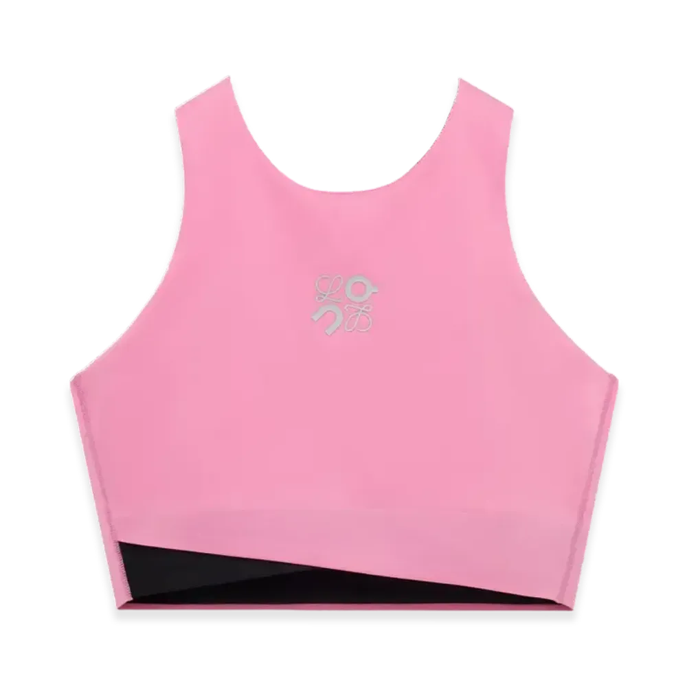 LOEWE x On Women's Running Performance Top in Technical Jersey "Pink"