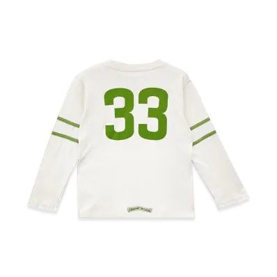 Chrome Hearts 33 Horseshoe Logo L/S T-Shirt "White/Green"