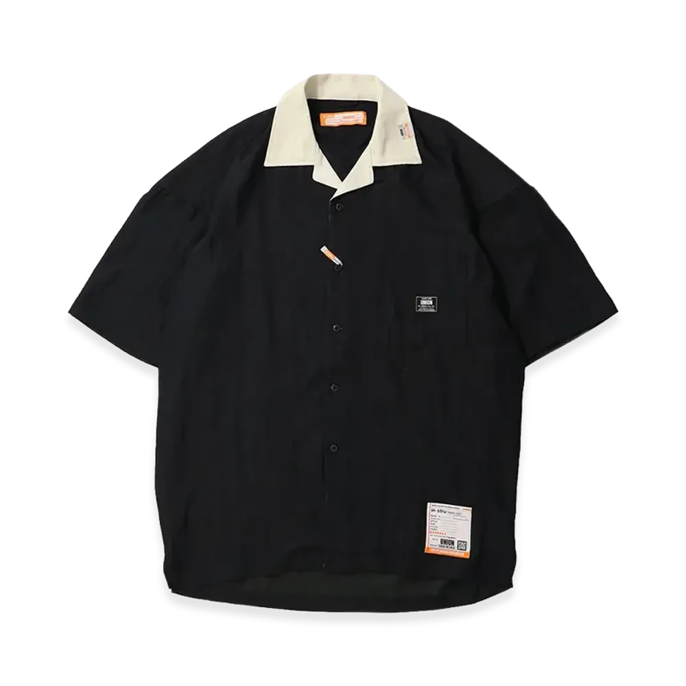 UNION x Maison MIHARA YASUHIRO IM UN Bowling Shirt "Black"