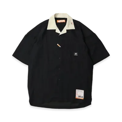 UNION x Maison MIHARA YASUHIRO IM UN Bowling Shirt "Black"