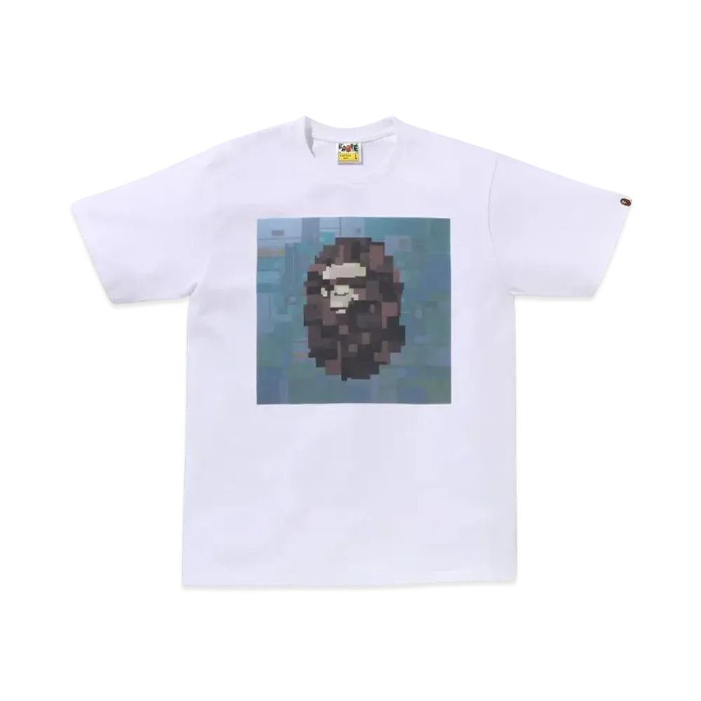 A BATHING APE Bape Gallery x Adam Lister Tee "White"