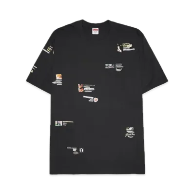 Supreme Upset Tee "Black"
