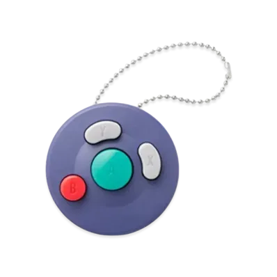 Nintendo Capsule Toy Controller Button Collection Vol.2 "GameCube Button"