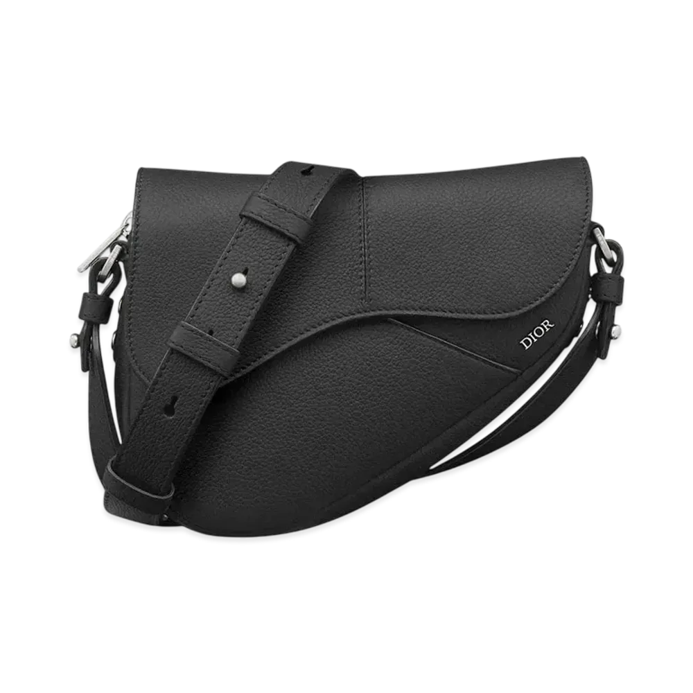 Dior Mini Saddle Bag Dior Icons Calfskin "Black"