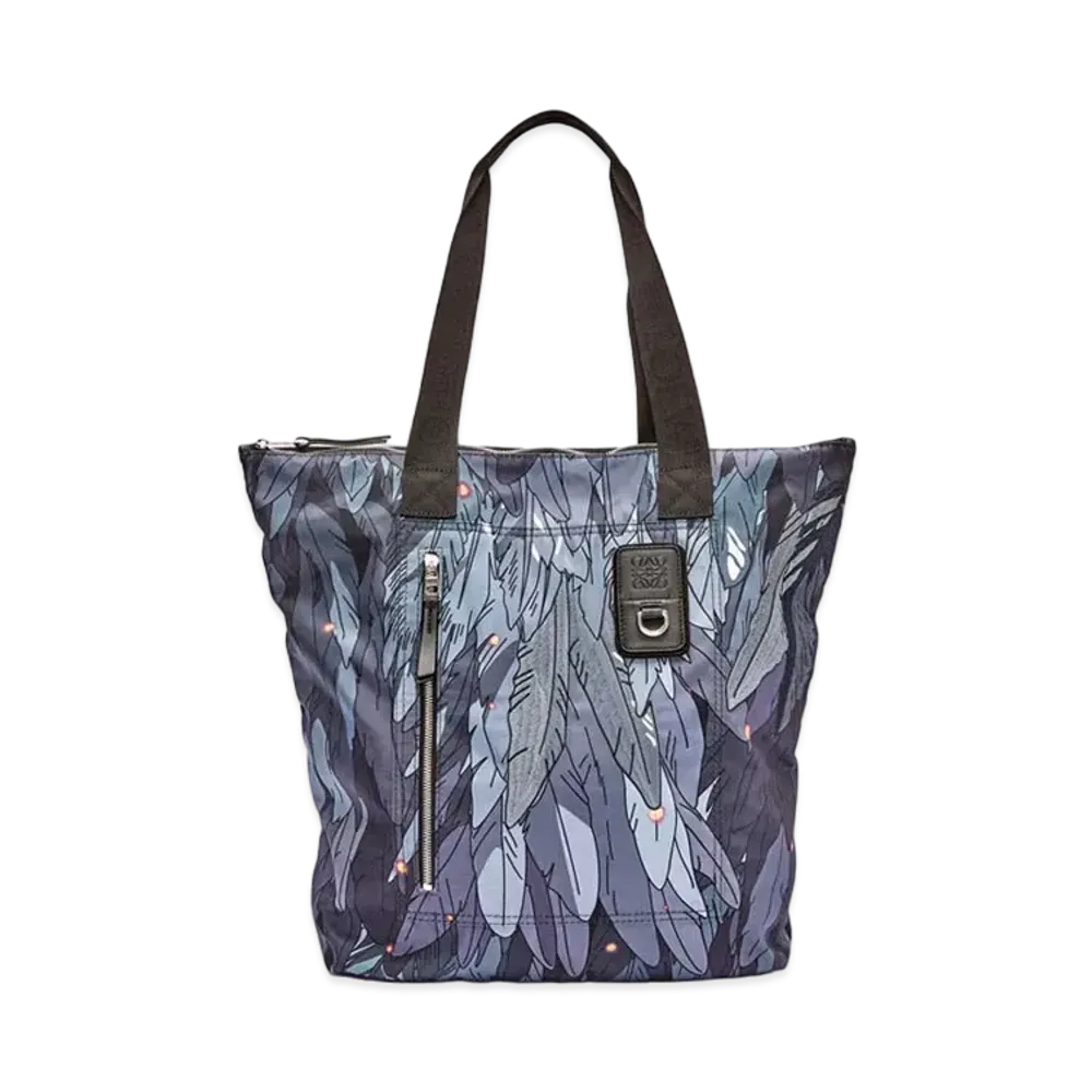 LOEWE x Howl's Moving Castle Howl Vertical Shopper In Nylon "Black"