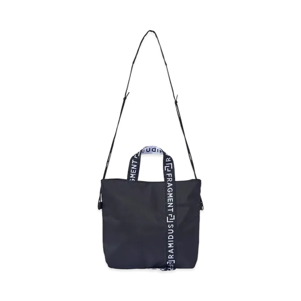 FRAGMENT x RAMIDUS 2WAY TOTE BAG (L) "Black"