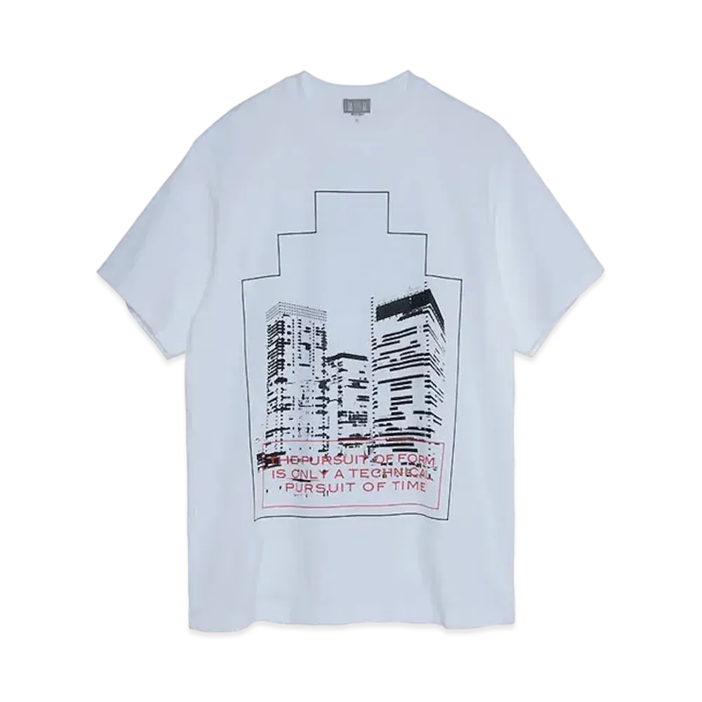 Cav Empt (C.E) ZIGGURAT PRINT T "White"