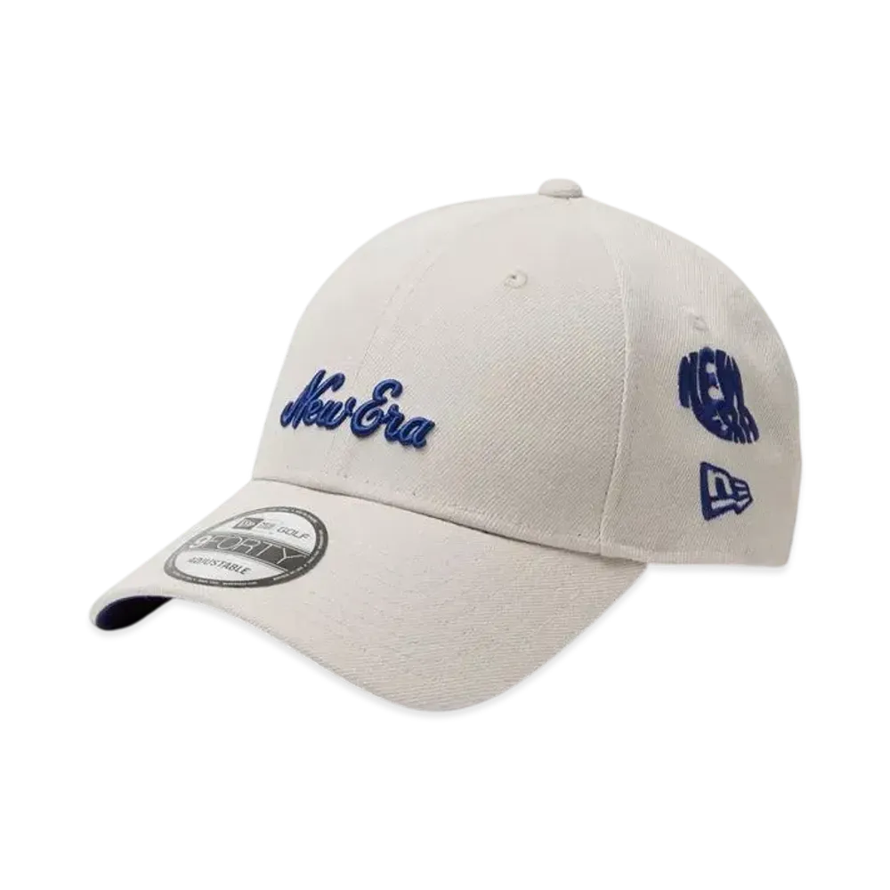 NEW ERA Golf 9Forty Archive Logo "Stone"