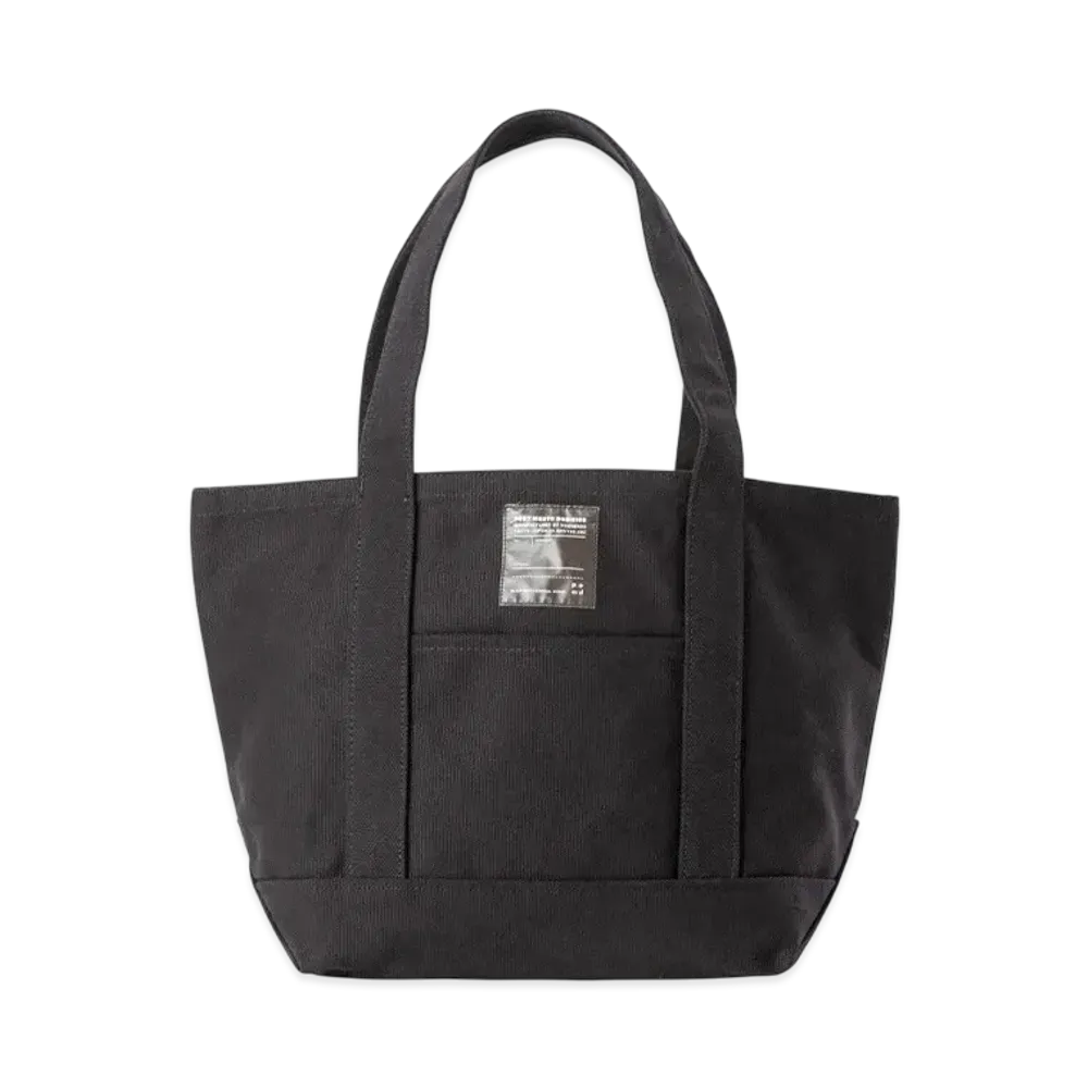POET MEETS DUBWISE PMD Heavy Canvas Small Tote "Black"