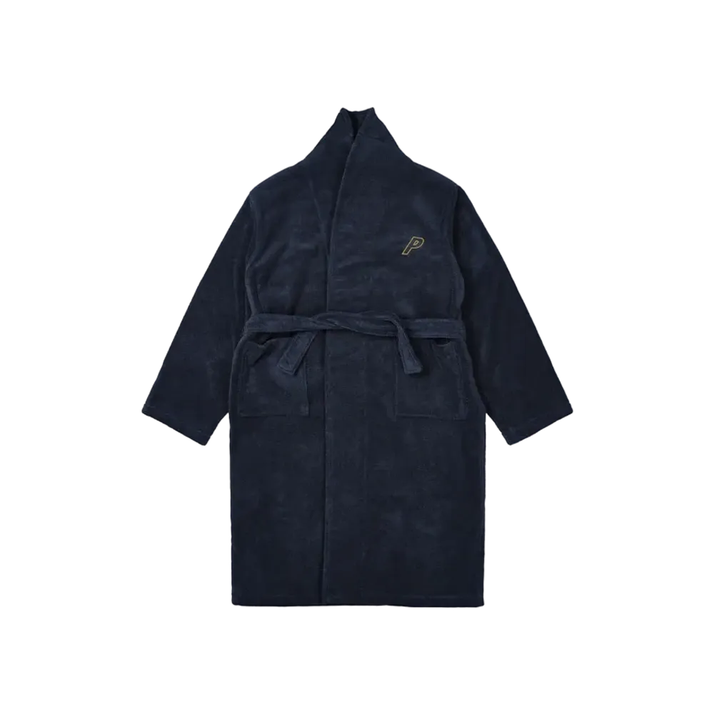 PALACE Tri-Ferg Bathrobe "Navy"