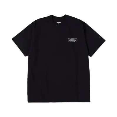 NEIGHBORHOOD BAR & SHIELD / C-TEE . SS "Black"