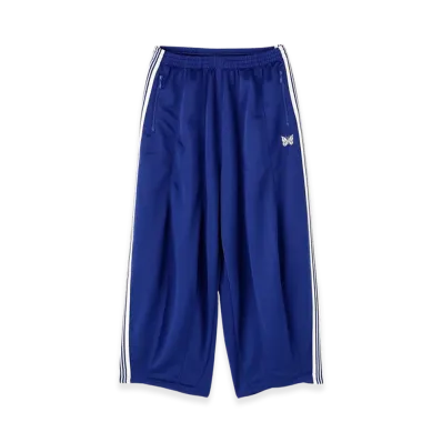 NEEDLES x Beaver H.D. Track Pants Poly Smooth "Royal"