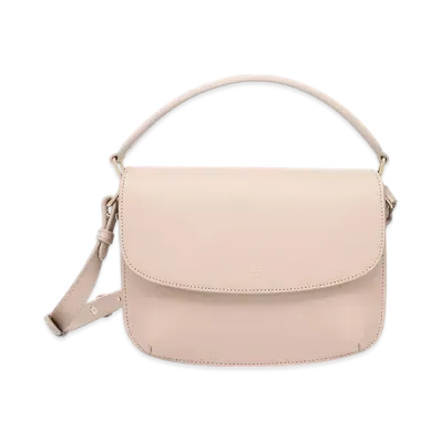 A.P.C. Sac Sarah Shoulder Mini "Moon Grey"