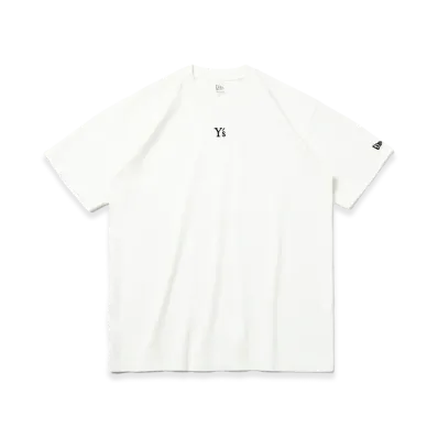 NEW ERA x Y's Short Sleeve Garment Dye Cotton T-Shirt FW26 "Off-White"