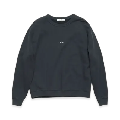 Acne Studios Stamp Logo Sweatshirt "Black"
