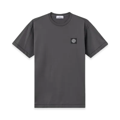 Stone Island Slim Fit Cotton Jersey T-Shirt "Gray"