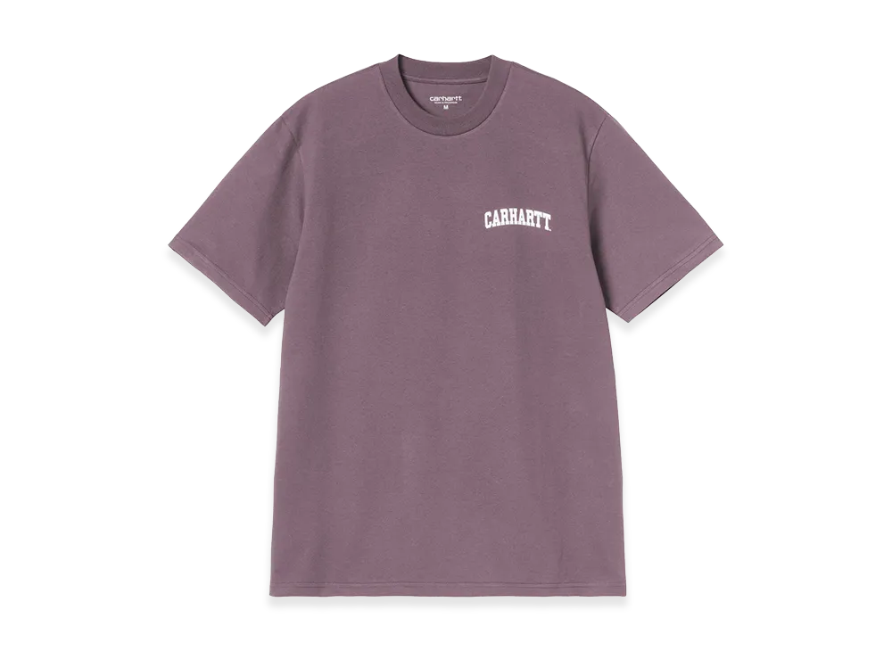 Carhartt WIP S/S University Script T-Shirt "Phlox/White"