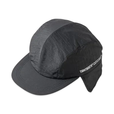 TIGHTBOOTH Ear Flap Camp Cap "Black"