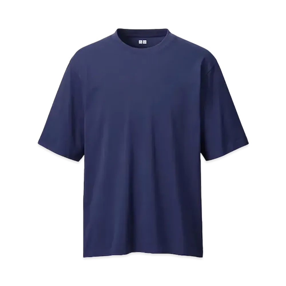 Uniqlo U 24SS Dry EX Crew Neck T-Shirt "Blue"