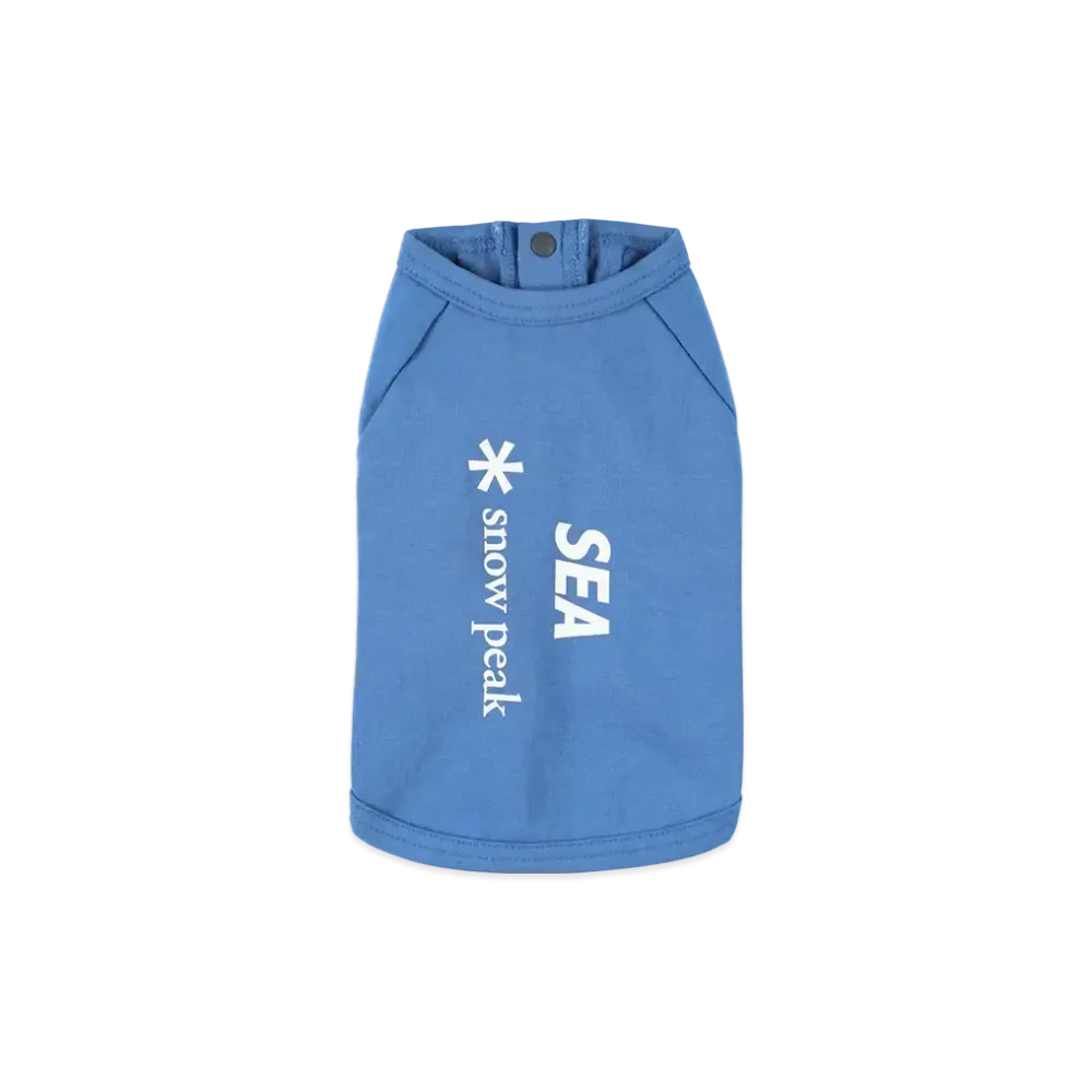 WIND AND SEA x snow peak Dog Pullover "SlateBlue"