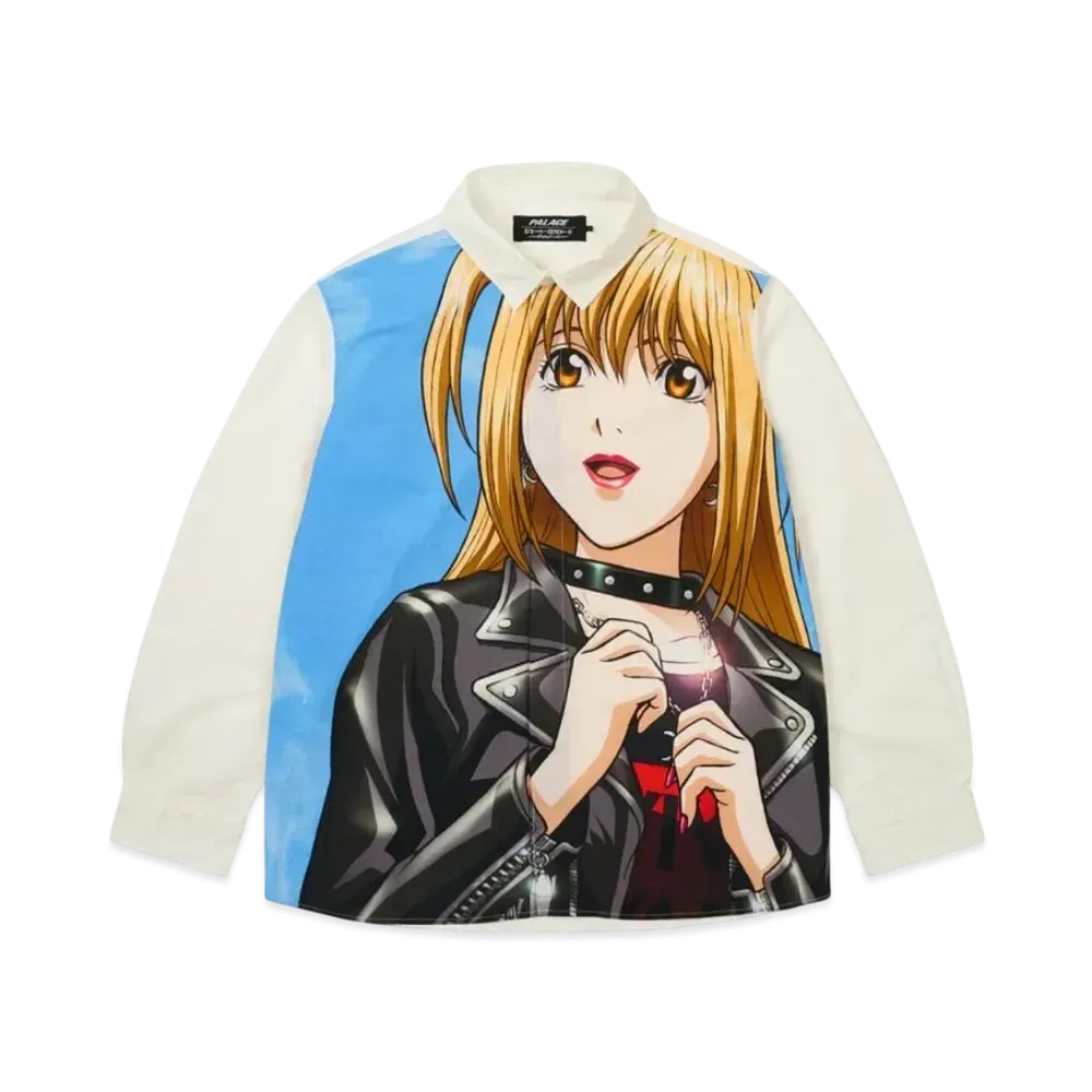 PALACE x DEATH NOTE Shirt "White"