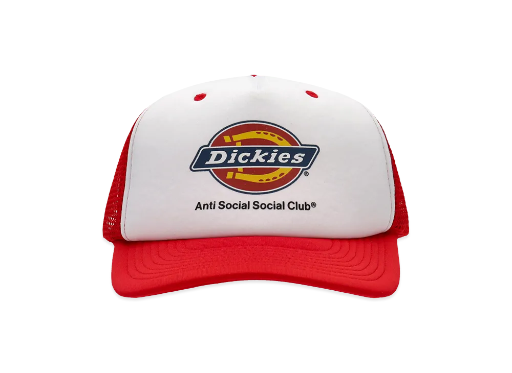 ANTI SOCIAL SOCIAL CLUB x Dickies Trucker Cap "White"
