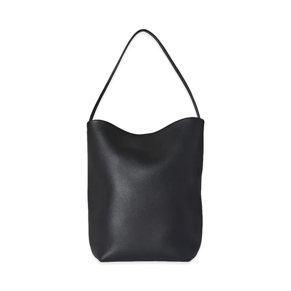 The Row Women's Large N/S Park Leather Tote Bag "Black"