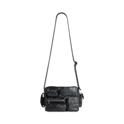 BALENCIAGA Superbusy Camera Bag "Black"