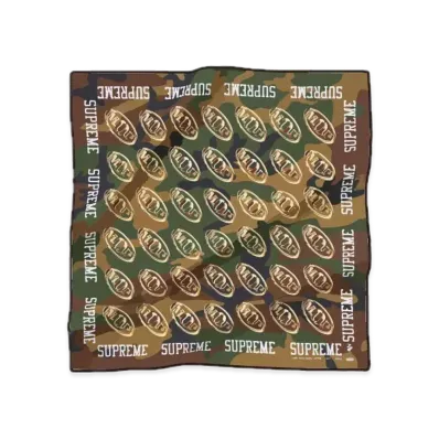 Supreme x M.O.P. Bandana "Woodland Camo"