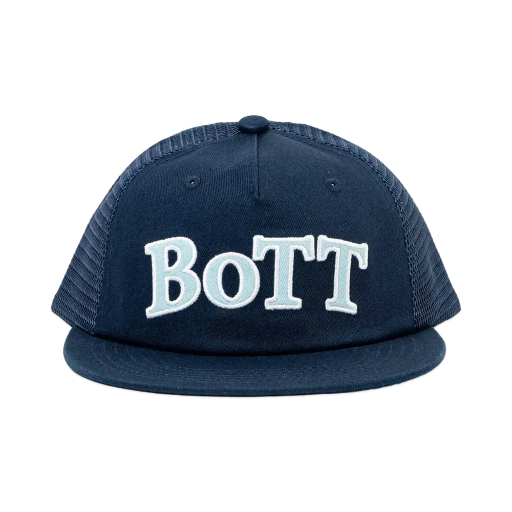 BoTT OG Logo Mesh Back 5-Panel Cap "Navy"