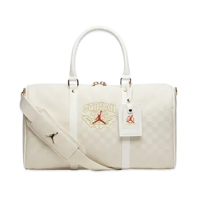 Nike Jordan Monogram Duffle Bag (25L) "White"