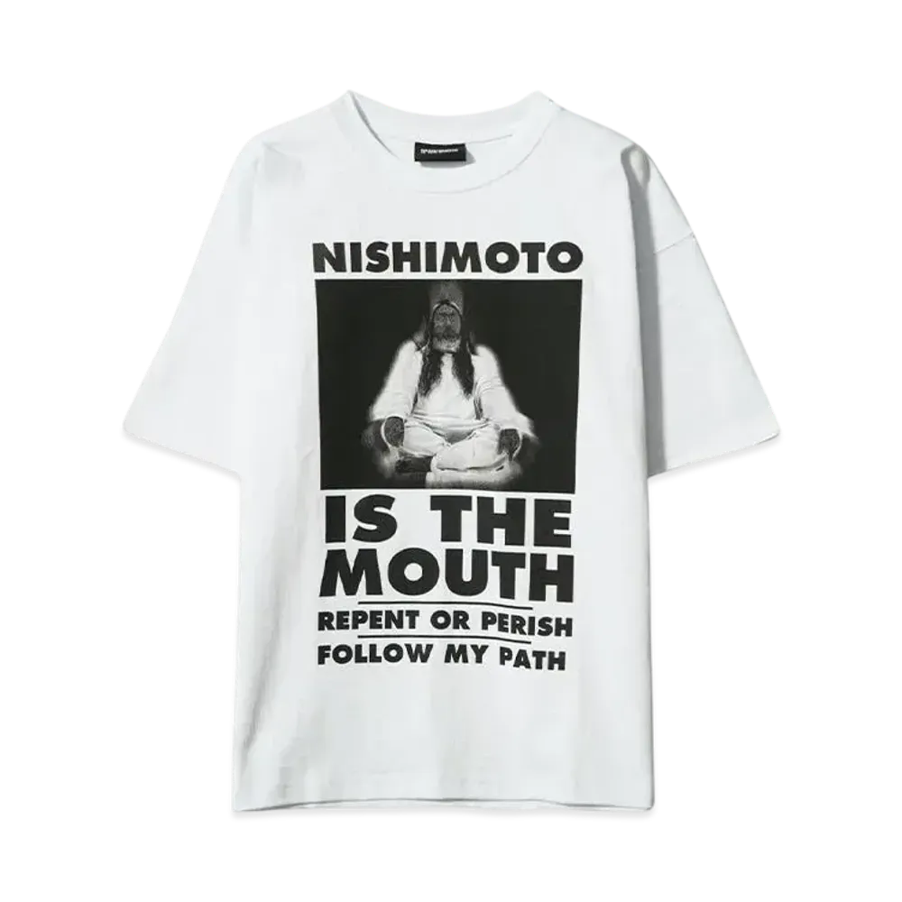NISHIMOTO IS THE MOUTH S/S TEE "WHITE"