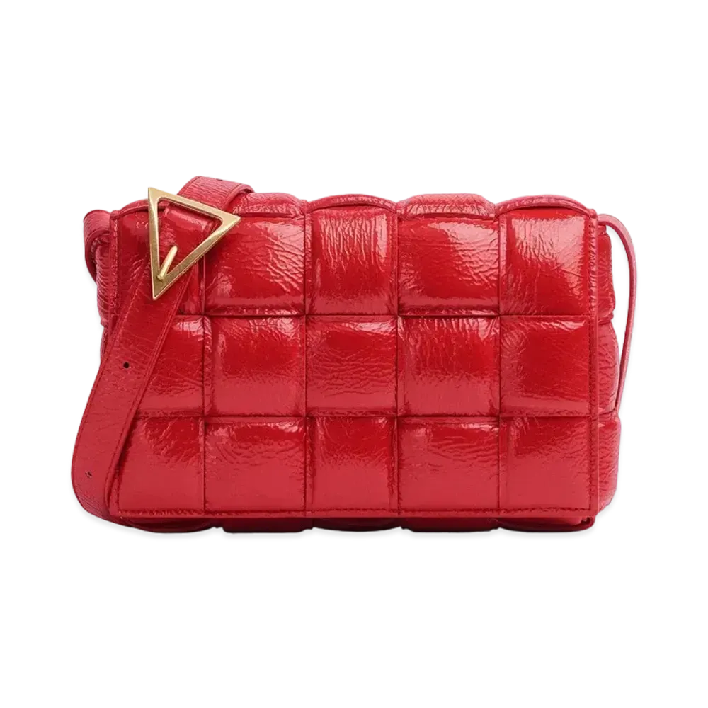 Bottega Veneta Padded Cassette "Chili"