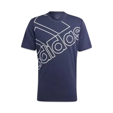 adidas Aeroready Training Logo Graphic Short Sleeve T-Shirt "Legend Ink/White"