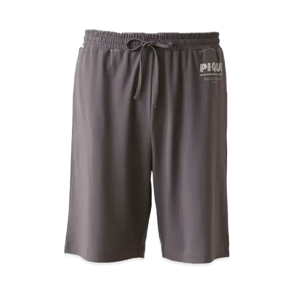 GELATO PIQUE Homme Cool Touch Sensation Function Pique Logo Shorts "Dark Gray"
