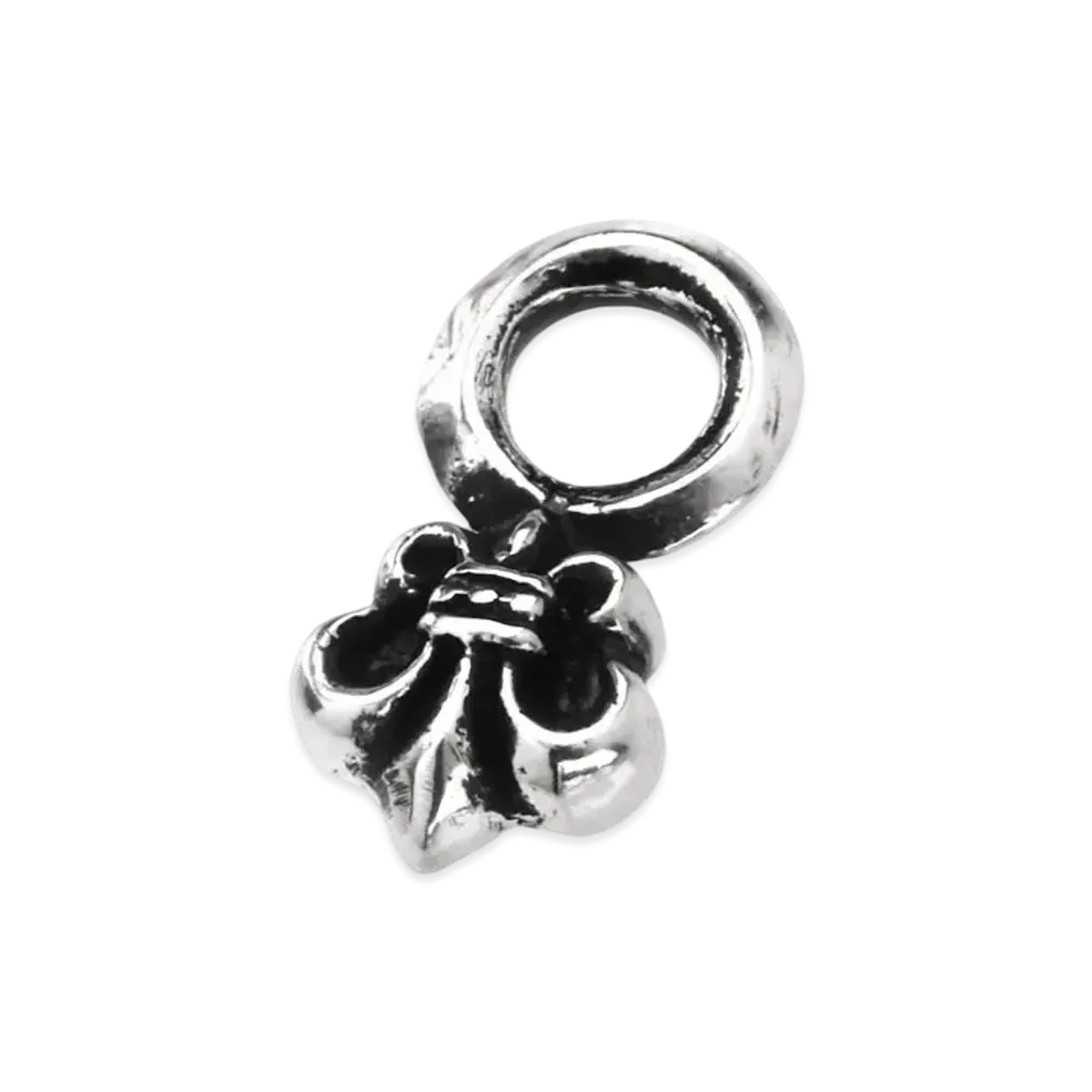 Chrome Hearts #A Stack Charm BS Flare "Silver"