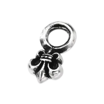 Chrome Hearts #A Stack Charm BS Flare "Silver"
