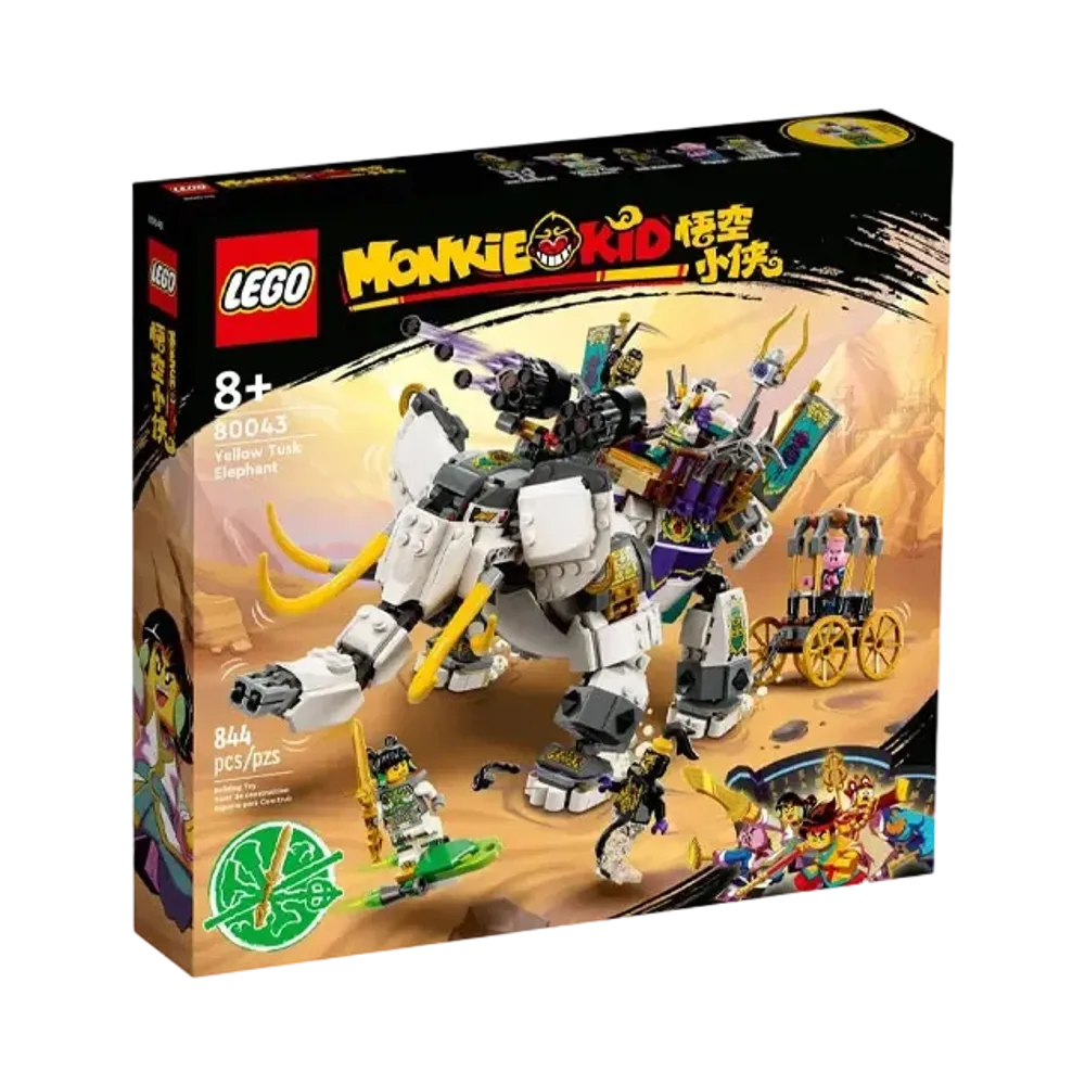 LEGO MONKEY KID "Yellow Tusk Elephant" [80043]