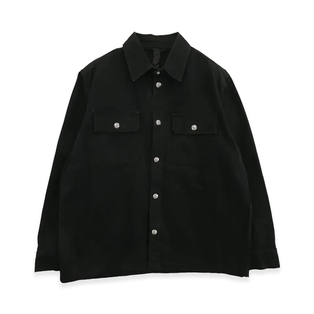 Chrome Hearts Work Dog Denim Jacket "Black"