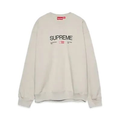 Supreme Established Crewneck "Clay"