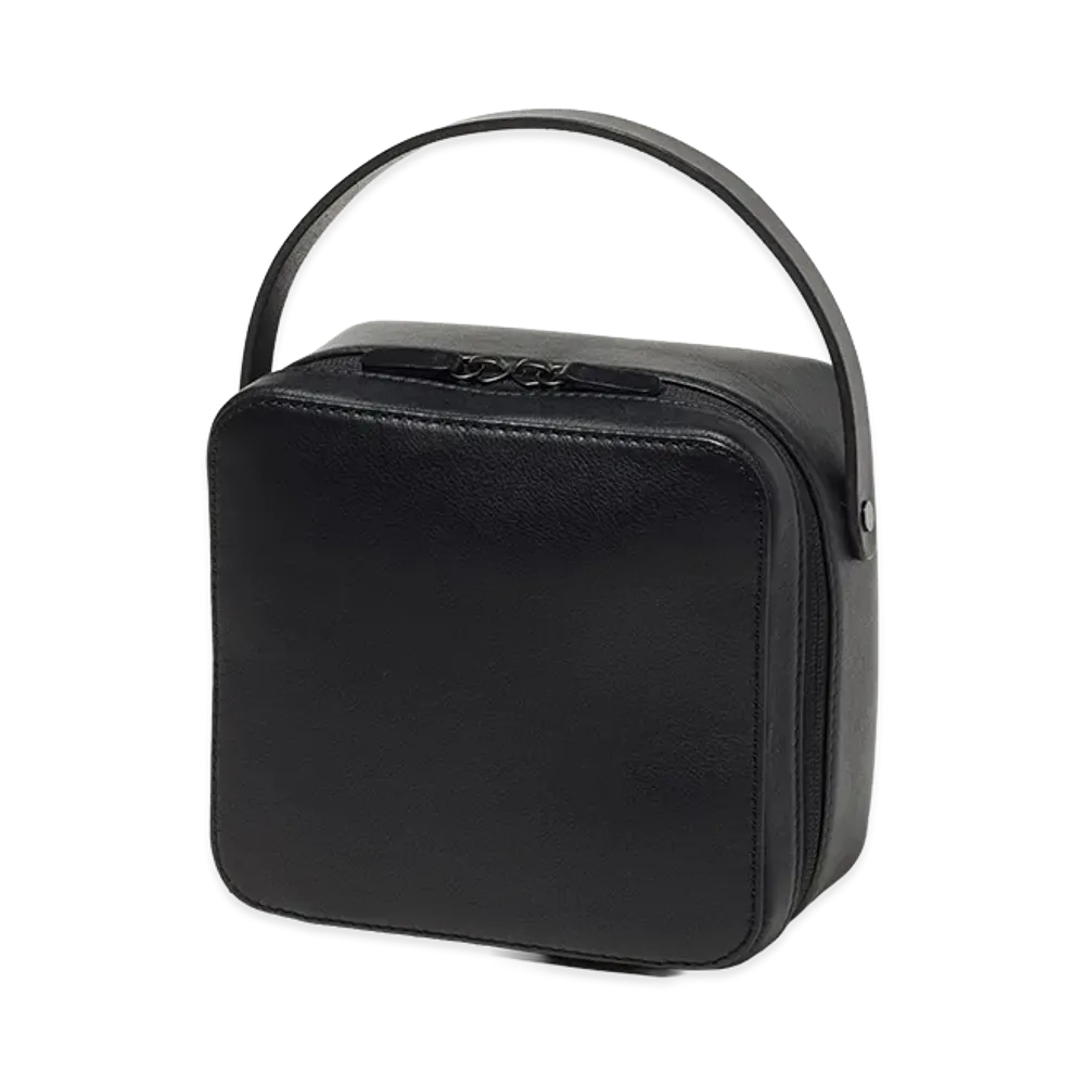 AURALEE Leather Small Travel Case Made By Aeta "Black"
