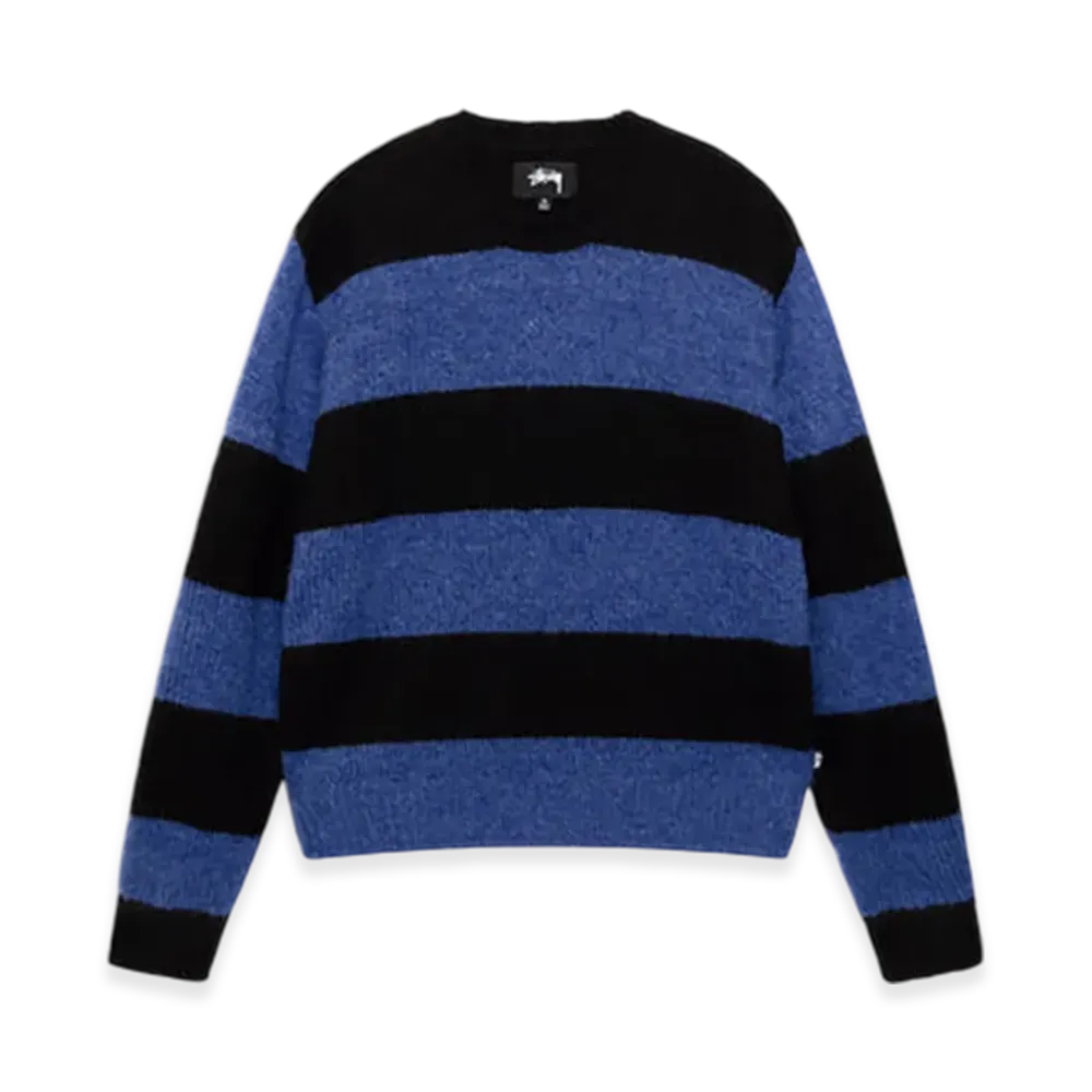 Stussy Big Stripe Crew "Blue"