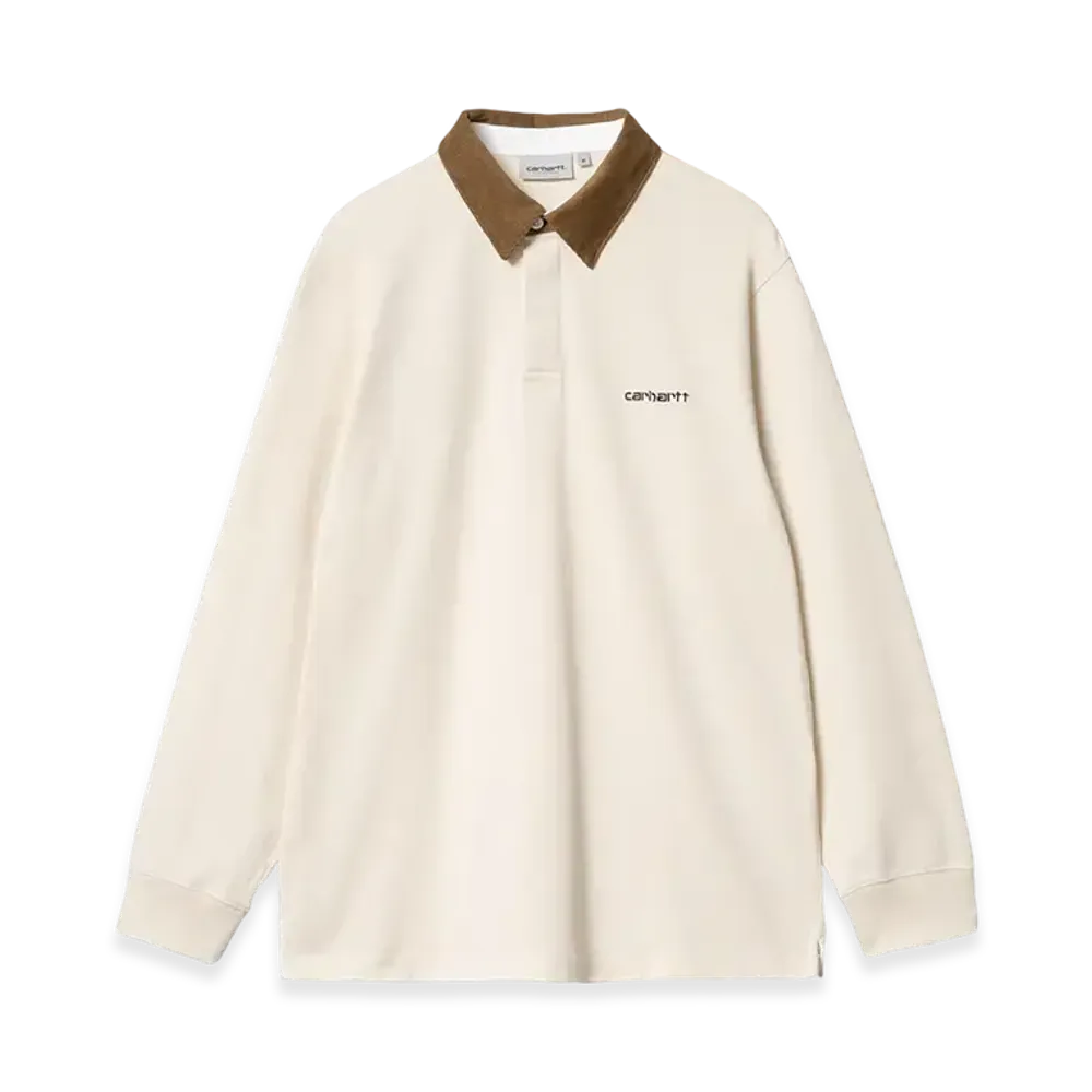 Carhartt WIP Cord Rugby Polo "Natural"