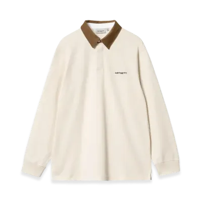 Carhartt WIP Cord Rugby Polo "Natural"