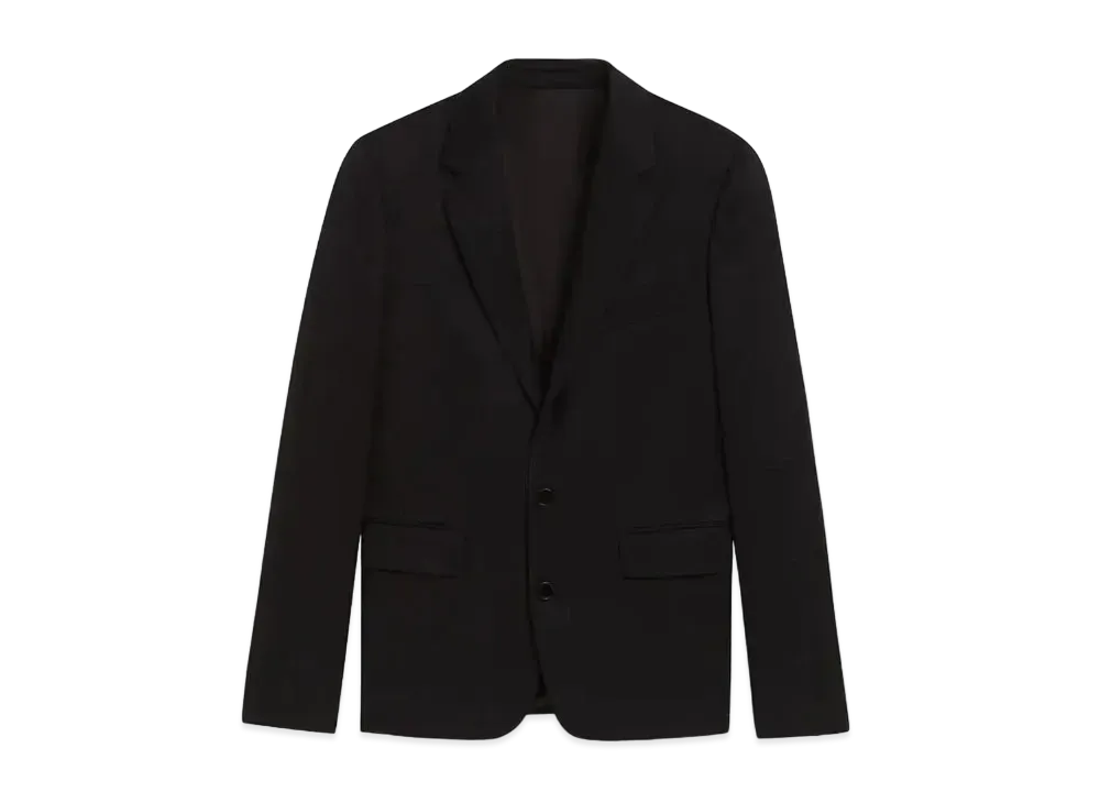 CELINE Short Jacket / Grain De Poudre "Ultra Black"