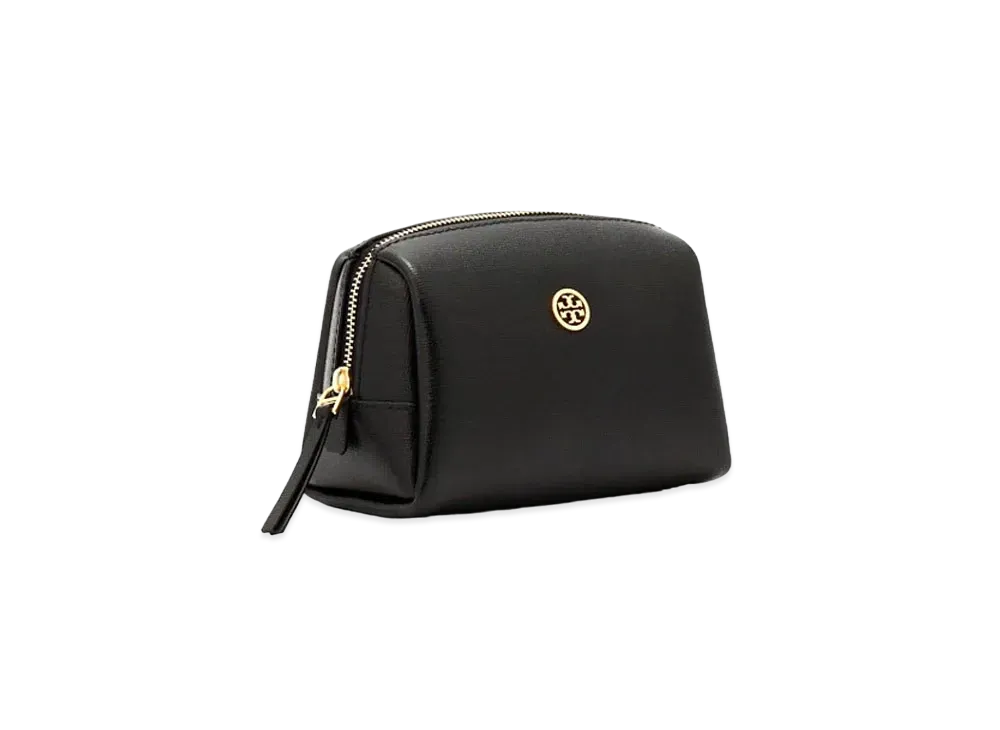 TORY BURCH Robinson Mini Cosmetic Case "Black"